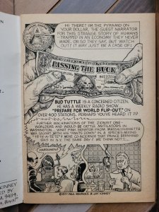 COVER-UP LOWDOWN #1 (Rip Off Press 1977) First Print Underground Comics, FN 6.0