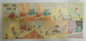 (41) Donald Duck Sunday Pages by Walt Disney from 1944 Third Page Size