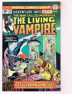 Fear # 26 FN Marvel Comic Book Feat. Morbius Living Vampire Horror Monsters J74
