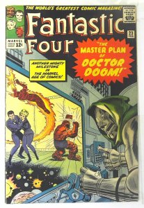 Fantastic Four (1961 series)  #23, Fine (Actual scan)