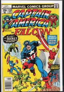 Captain America #218 (1978) Captain America and the Falcon