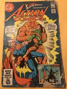 Action Comics #523 : DC 9/81 Gd; Atom back up