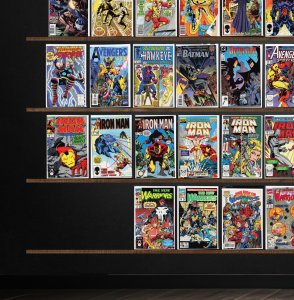 Huge Lot 150+ Comics with The New Warriors, Iron Man & More!