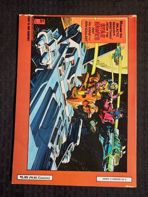 1986 STAR HAWKS Book 3 by Gil Kane SC FN 6.0 1st Blackthorne Comic-Strip