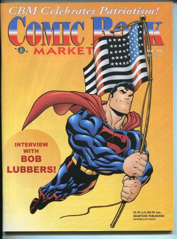 Comic Book Marketplace #92 2002-Gemstone-Superman-Bob Lubbers-collector info-VF