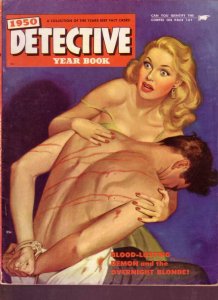 1950 DETECTIVE YEARBOOK -  TORTURE COVER BY RODEWALD VG/FN