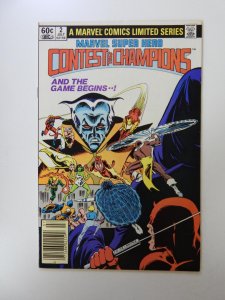 Marvel Super Hero Contest of Champions #2 Newsstand Edition (1982) VF- condition