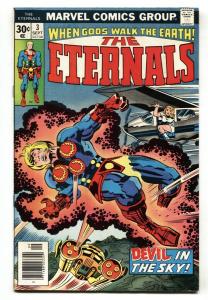 THE ETERNALS #3 1st Sersi Comic Book Marvel 1976 VF+