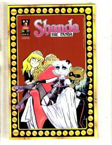 Lot Of 9 Comic Books Shanda Panda # 18 2 4 + Sexhibition # 1 2 3 5 7 8 JF1