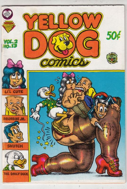 Yellow Dog #13 (Jul-69) VF High-Grade Yellow Dog, Chuck and Bob, Capt.Guts,Na...