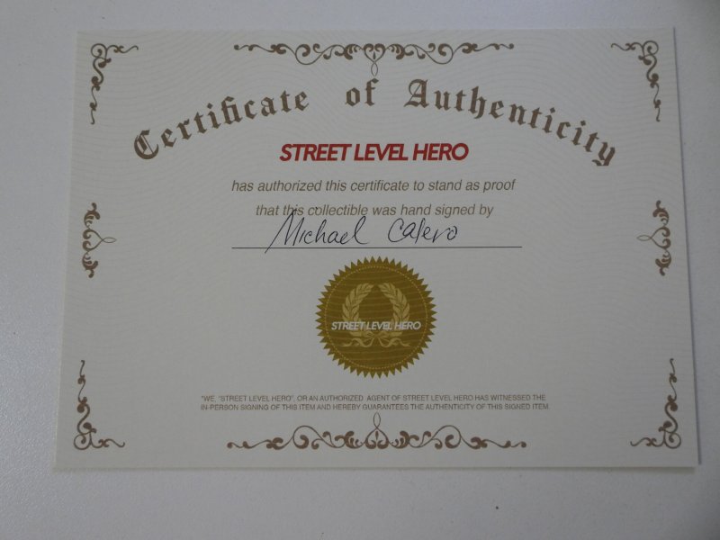 Alpha Betas #2  Variant Cover Signed by Michael Calero W/ COA VF+ Condition