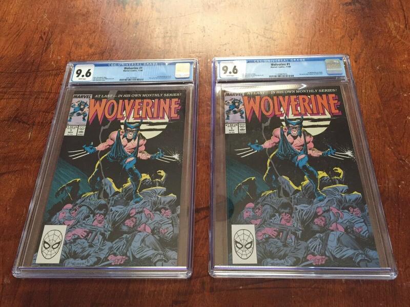 TWO Wolverine #1 9.6 CGC! 1-8 M/NM! Entire Weapon X Program, Many Many More!