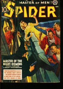 SPIDER-SEP 1940-UNIQUE ISSUE-L@@K! G 