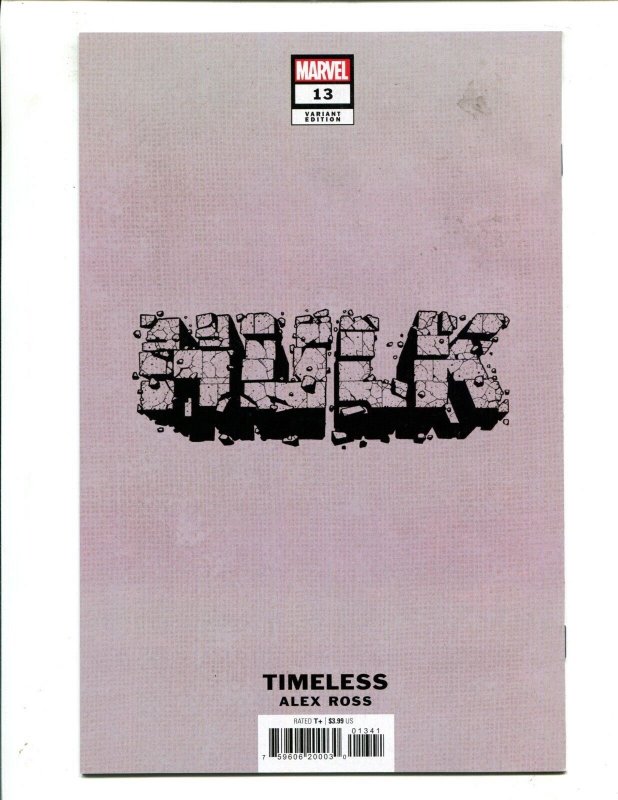 Hulk #13 - Alex Ross Timeless Leader Virgin Variant (9.2) 2023
