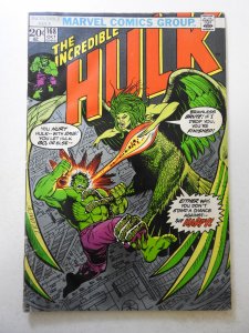 The Incredible Hulk #168 (1973) GD+ Condition moisture damage