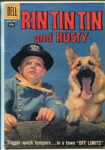 Rin Tin Tin and Rusty #24  1958 - Dell  -VG+ - Comic Book