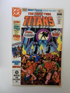 The New Teen Titans #21 Direct Edition (1982) FN/VF condition