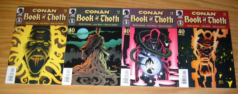 Conan: Book of Thoth #1-4 VF/NM complete series - kurt busiek - len wein 2 3