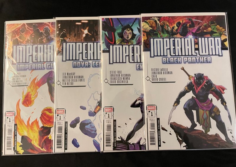 IMPERIAL #1-4 Complete Series + Nova, Exiles, Black Panther, Imperial Guardians