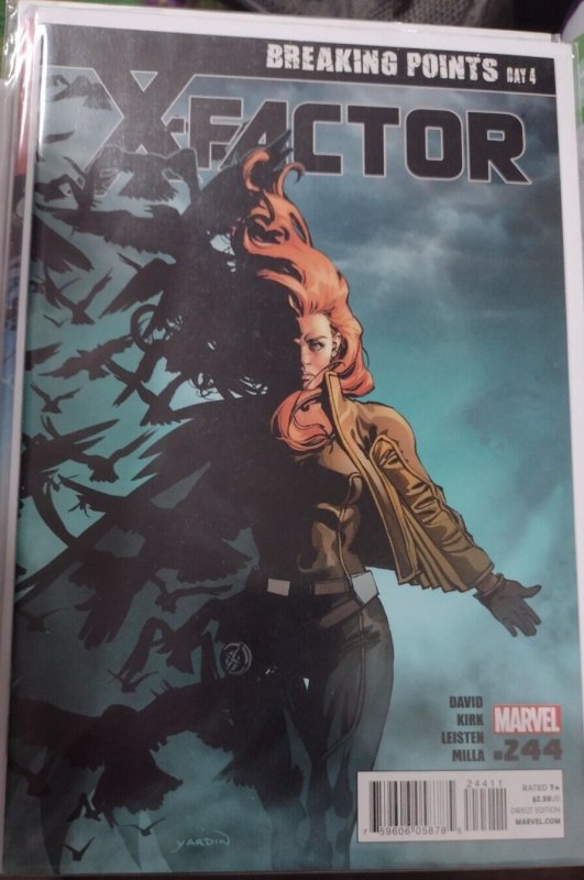 X-Factor  #  244  2012 marvel DISNEY peter david   LOW PRINT RUN breaking points