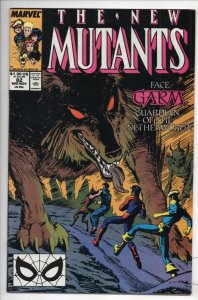 NEW MUTANTS #82, VF/NM Garm Hell, Marvel 1983 1989, more in store