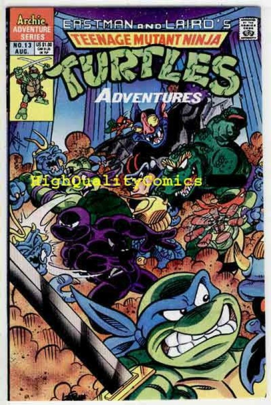 TEENAGE MUTANT NINJA TURTLES Adventures #12 13, Kevin Eastman, NM+,more in store