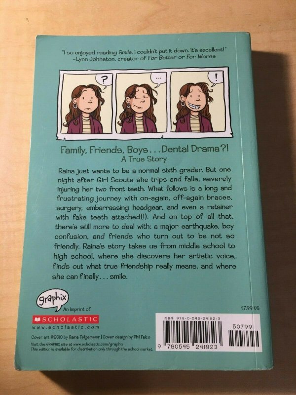 raina telgemeier books smile