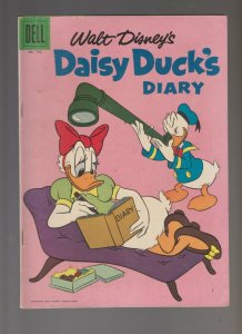 1956 Walt Disney's DAISY DUCK'S DIARY #743 VG 4.0 Dell Comics / Donald Duck