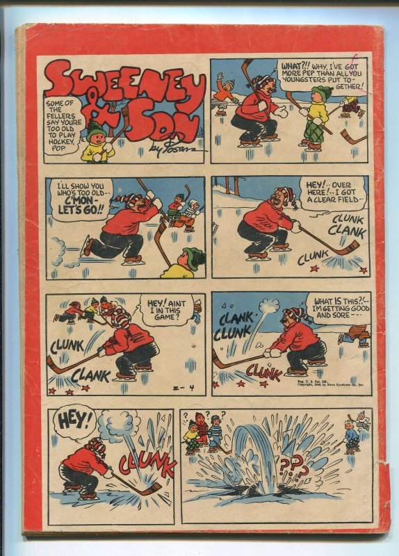 SUPER  #81 1945-DELL-DICK TRACY-MOON MULLINS-CLYDE BEATTY-WWII-SMITTY-vg