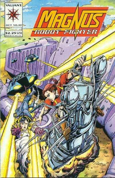 Magnus Robot Fighter (1991 series) #40, NM- (Stock photo)