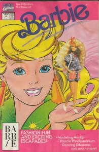 Barbie #1 ORIGINAL Vintage 1991 Marvel Comics GGA