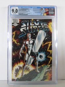 Silver Surfer #1 Vol2 (1982) CGC 9.0 Custom Label - Stan Lee John Byrne