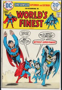 World's Finest Comics #221 (1974) Super Sons
