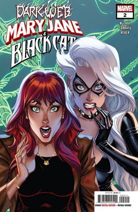 Mary Jane & Black Cat #2 J Scott Campbell Cover Marvel Comics 2023 