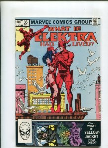 WHAT IF #35 (NM-) ELEKTRA HAD LIVED 1982