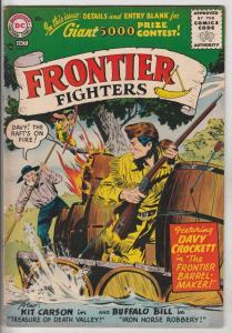 Davy Crockett Frontier Fighters #7 (Sep-56) FN/VF+ High-Grade Davy Crockett