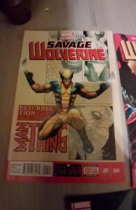 Savage Wolverine #4,7,17,18,20 (2013) lot of 5 VF
