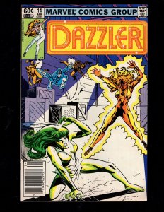 Dazzler #14 Newsstand Edition (1982)   / ID#521
