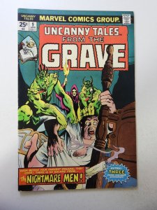 Uncanny Tales #9 (1975) VG+ Condition small moisture stains inner fc