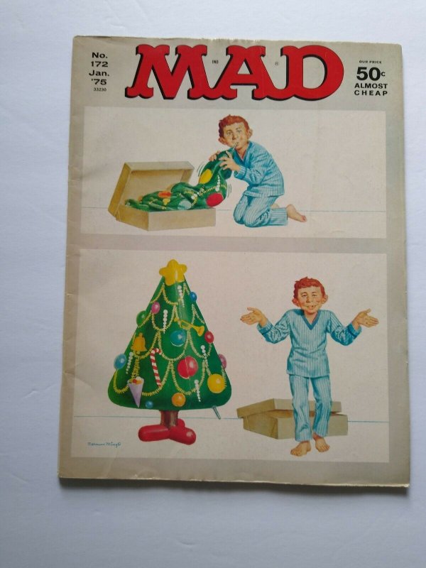 MAD Magazine Jan 1975 No 172 The Six Million Dollar Man TV Show Satire