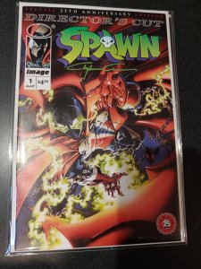 SPAWN #1 DIRECTOR'S CUT signed by CLAYTON CRAIN COVER. SCARCE