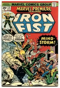 Marvel Prmiere#24 - IRON FIST- Marvel Bronze Age NM-