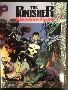 The Punisher: Kingdom Gone HC GN Marvel Comics 1st Printing 1990 w/Dust Jacket