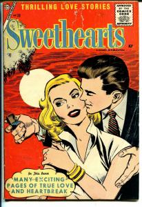 Sweethearts #38 1957-Charlton-Heartbreak-wedding ring cover-G