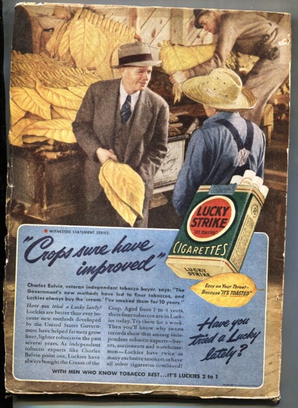 The Shadow Pulp Oct 15, 1940-Masked Lady- Maxwell Grant VG-