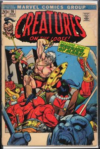 Creatures on the Loose #16 (1972) Gullivar Jones