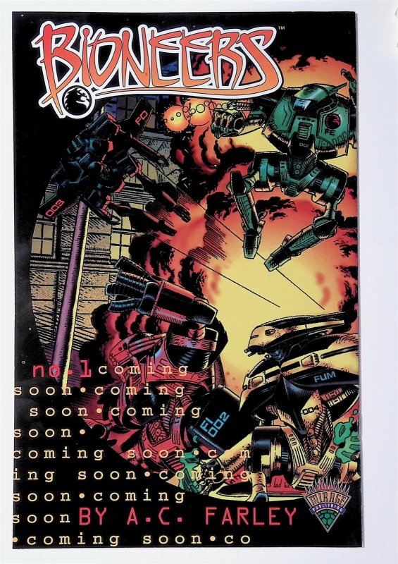 Savage Dragon/Teenage Mutant Ninja Turtles Crossover (Sept 1993, Mirage) VF+