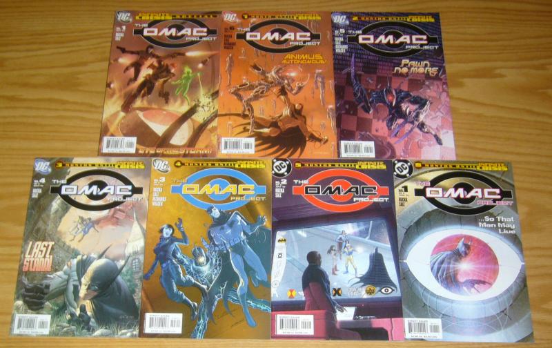 Omac Project #1-6 VF/NM complete series + special GREG RUCKA infinite crisis set