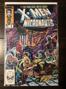 X-men and the Micronauts #1-4 complete