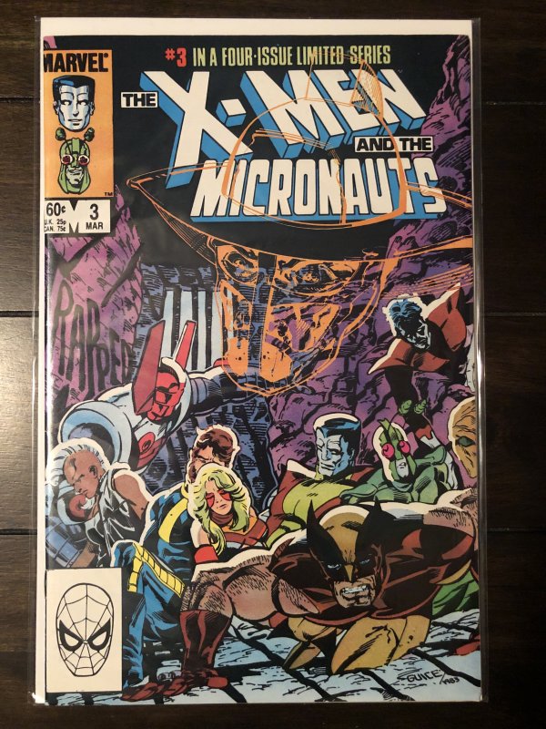 X-men and the Micronauts #1-4 complete